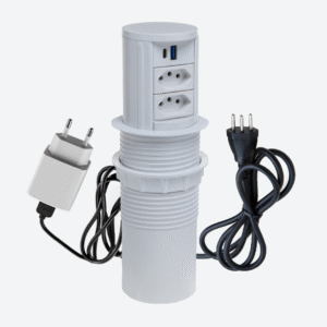 Torre Multiplug Automático 2 Tom 20a + 2usb (a+c) + Indução